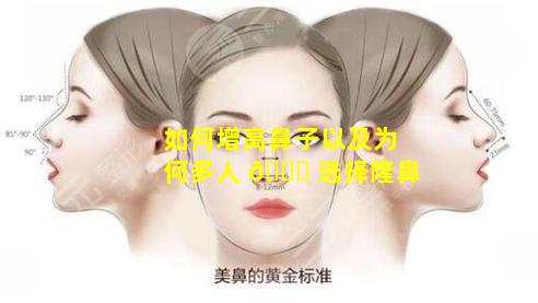 如何增高鼻子以及为何多人 💐 选择隆鼻
